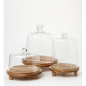 Soporte para pasteles con cúpula de cristal Soporte para pasteles de alta calidad con el último diseño para decoración de pasteles Uso en fiestas y festivales - Product Image 1