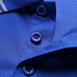 Ropa de seguridad para hombre, camiseta Polo de alta visibilidad, camisetas Polo de seguridad de manga corta con contraste reflectante de seguridad de alta visibilidad - Product Image 3