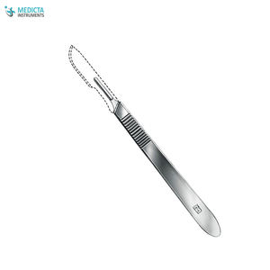 Poignée de bistouri médical n ° 3, lame amovible, chirurgie générale - Product Image 2