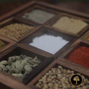 Boîte à épices en palissandre/boîte Masala avec dessus en verre - Product Image 4