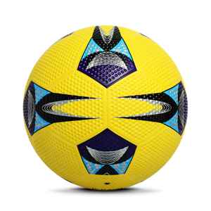 Balón de fútbol de goma con superficie de guijarros, caucho de alta densidad, diseño de 32 paneles, vuelo duradero y estable, ideal para recreación y promoción - Product Image 2