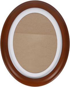 Cadre photo en bois de conception simple de forme ronde pour la maison et le bureau - Product Image 3