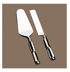 2026 Fancy Table Decoration <b>Cake</b> <b>Server</b> & Knife For Wedding Party Home Hotel <b>Cake</b> Tools Modern Design Metal Cutlery Sets - Product Image 4