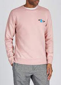 เสื้อสเวตเตอร์คอกลมสำหรับผู้ชายเสื้อสเวตเตอร์ผ้าฝ้ายแขนยาวเสื้อสเวตเตอร์แบบเรียบ2025คอกลมออกแบบได้ตามต้องการ - Product Image 2