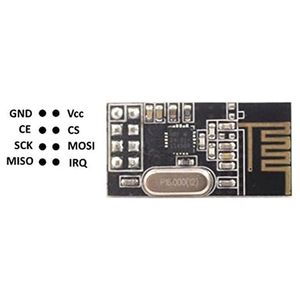 NRF24L01+ SI24R1 2.4G โมดูลรับส่งสัญญาณไร้สายรุ่นเพิ่มประสิทธิภาพพลังงาน - Product Image 5