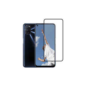 Protecteur d'écran en verre trempé noir haute définition Netzy pour Oppo A52 Edge Reno 7 - Film avant anti-espion haute définition - Product Image 3