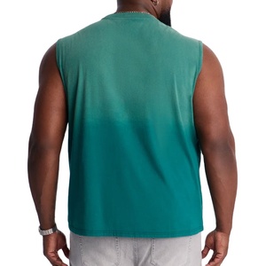 Manufacturer Clothing OEM Tank <b>Top</b> Sleeveless <b>Cropped</b> Boxy Fit Summer Wear Acid Washed Oversized Plus Size Blank Streetwear - Product Image 3