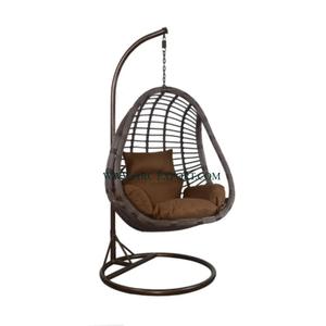 Columpios de jardín interiores de lujo con recubrimiento de polvo blanco de hierro sólido de gran tamaño de Diseño Estándar Columpios de muebles clásicos más vendidos - Product Image 3