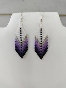 Pendientes de borla hechos a mano, cuentas de semillas coloridas, cuentas de oreja de cristal tejidas de buena calidad para niñas, cuentas de cristal de Murano sueltas - Product Image 2