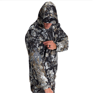 Nouveauté 2024 : Sweat à capuche d'hiver personnalisé pour la chasse en extérieur, polaire, quart de zip, imperméable, surdimensionné, haute qualité, logo personnalisé, vente en gros - Product Image 6