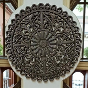 Panneau mural solide en bois de la plus haute qualité, dernier design traditionnel pour la décoration de la chambre et du bureau - Product Image 1