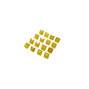 Piedra de Zafiro Amarillo Natural, Peridoto, Cuadrados Calibrados, Relleno de Fisuras, Corte Esmeralda, Material de Gema, Aguamarina, Corte Ovalado - Product Image 5