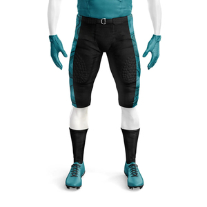 Ensemble d'uniformes de football américain personnalisés de haute qualité, respirants, 100% polyester, grande taille pour adultes, manches courtes, jersey à séchage rapide - Product Image 6