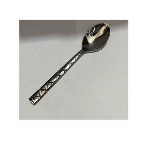 Cuillère de service en métal d'acier inoxydable faite à la main Cuillère de service de bonne qualité de petite taille à vendre Cuillère avec des prix de gros - Product Image 2