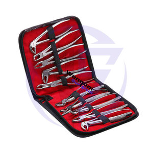 Ensemble de forceps d'extraction dentaire professionnels, acier inoxydable de haute qualité, logo et emballage personnalisés, manuel, 10 pièces, fournisseur Wenquar - Product Image 3