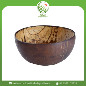 Natural <b>Coconut</b> <b>Shell</b> Bowls Modern Round Disposable Wood Tableware Custom Size for Commercial Food Party & Dessert Occasions - Product Image 2