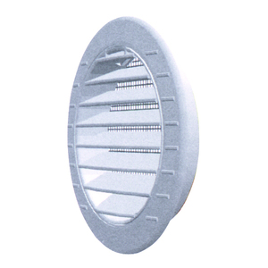 Griglia di ventilazione in plastica con rete mm. Raccordo da 83 mm. 63 - Product Image 1