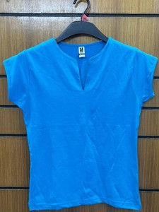 Colección de Vestidos Casuales de Verano para Mujer de Calidad, Tops Cómodos con Cuello en V y Diseño de Patrón Sólido Transpirable - Product Image 4