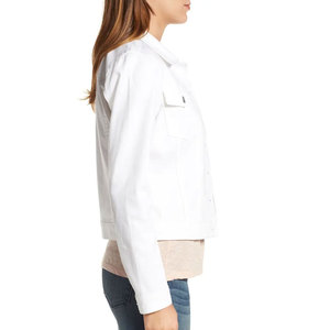 Usine pas cher prix en gros de haute qualité femmes jean veste meilleures ventes vestes 2025 - Product Image 4