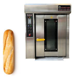 Easy to Operate Bakery <b>Equipment</b> 700Kg Weight 8-Trays Rotary Oven With Altuntop Trolley Gas Oven for Bakery Kien an Manufacturer - Product Image 1