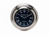 Horloge murale analogique vintage en laiton, artisanale, en métal, décoration d'intérieur de luxe, silencieuse, à quartz, fonctionnant sur piles, style mid-century modern