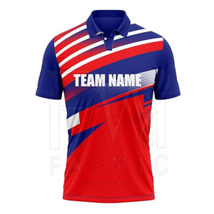 Cricket Team Hommes Sports Cricket Uniforme Maillots 100% Coton Imprimé Cricket Maillots Pour Hommes Avec Marque Privée - Product Image 2