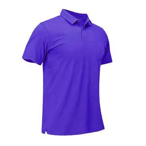 100% algodón antiarrugas estampado Polo camisa de alta calidad pantalones cortos manga adultos deportes Polo camisas para hombres - Product Image 6