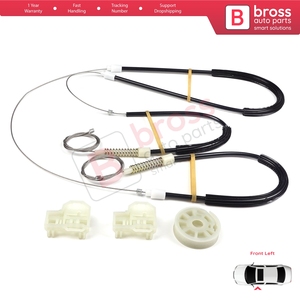 ชุดซ่อมมอเตอร์กระจกหน้าต่าง BWR242 สำหรับประตูหน้าซ้าย รถโปโล MK3 6N1 6N2 แฮทช์แบค ปี 1994-2001 4/5 ประตู 6N4837461 - Product Image 4