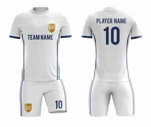 Maillots de football personnalisés 2026 |   Uniformes de football imprimés numériquement OEM |   Tenues d'équipe respirantes et légères à manches courtes - Product Image 1
