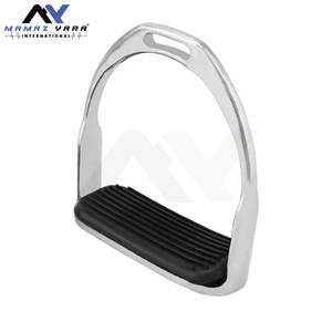 Selle de tuyau d'étrier de sécurité d'étrier d'équitation en acier inoxydable de qualité supérieure - Product Image 3
