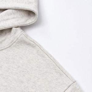 Wholesale High Quality Oversized Hot <b>Girl</b> Blank Plain Thick Short Pullover <b>Sweatshirt</b> Casual Hip Hop Street Wear Women's <b>Hoodie</b> - Product Image 4