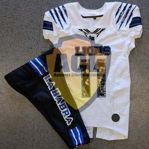 Camiseta de rugby con estampado sublimado de uniforme de fútbol americano personalizado - Product Image 1