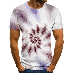 Servicio OEM Camisetas de Verano de Manga Corta para Hombre Sublimadas Venta en Línea Diseño de Logotipo Personalizado Camisetas Sublimadas para Adultos - Product Image 3