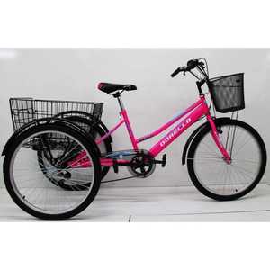 Vélo de route Dorello Pink 2960 électrique, 18 vitesses, capacité de charge de 100 kg, cadre en aluminium, roues de 16 pouces, amortissement complet, grand panier - Product Image 3