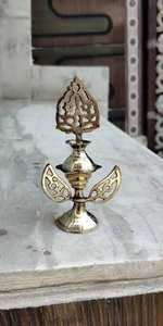 Moderno Porta Kohl Surma Dani de Latón Puro para Delineador de Ojos, Polvo Cosmético, Polvo Surma Cosmético, Porta Dani Decorativo - Product Image 3