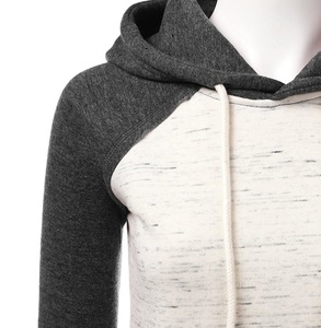 Sweat à capuche imprimé bouffant de haute qualité logo personnalisé 100% coton polaire lourde vierge surdimensionné grande taille sweats à capuche pour femmes - Product Image 2