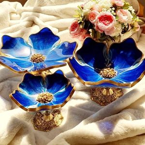 INCREÍBLE SIGNIFICA Amigable Moderno Fancy Round Tazones de fruta y ensalada de resina de gran tamaño con cuencos de servicio hechos a mano de alta calidad Multi - Product Image 1