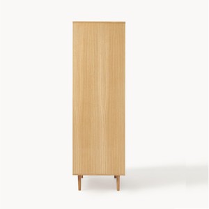 ตู้เสื้อผ้าไม้คุณภาพสูง เฟอร์นิเจอร์ห้องนอน ตู้เสื้อผ้าไม้พร้อมประตูหวาย ที่จัดเก็บเสื้อผ้า ผลิตในเวียดนาม - Product Image 4