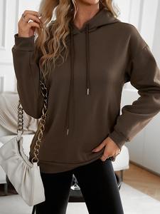 Sudaderas con Capucha para Mujer, Nueva Colección 2026, 100% Algodón Felpa, Ecológicas, Manga Larga, Casuales, de Alta Calidad, para Deporte y Uso Diario - Product Image 4