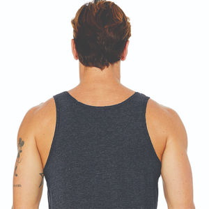 Débardeur léger de fitness en polyester évacuant l'humidité pour homme pour la gym et la course à pied, l'entraînement uick Dry, écologique, OEM - Product Image 6