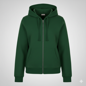 <b>Mens</b> Full Zip <b>Hoodie</b> Custom Fashion Solid Color Two Pocket <b>Hoodie</b> OEM Wholesale Manufacturer Pakistan - Product Image 2