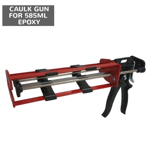 Pistolet à calfeutrer d'ancrage époxy robuste de 585ml pour les travaux d'installation de bâtiments - Product Image 1