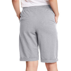 Short de survêtement décontracté de haute qualité pour hommes, couleur unie, en coton tricoté, pour la gym et la course à pied, pour garçons - Product Image 6