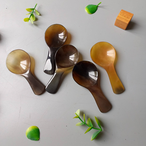 Cuillère à Caviar Cuillère en Corne de Buffle Naturelle - Product Image 4