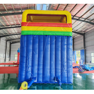 สไลเดอร์เป่าลม PVC คุณภาพสูงสำหรับเด็ก บ้านลมกลางแจ้งขนาดใหญ่ สวนสนุกเป่าลม - Product Image 4
