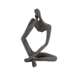 Statue de sculpture en métal et sculpture pour les décorations de décoration intérieure pour le bureau de salon de décor d'art à la maison. - Product Image 5