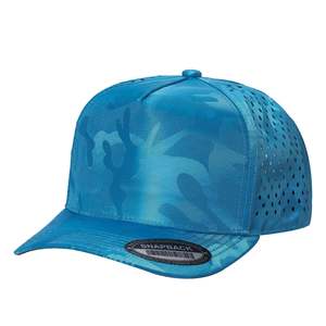 TCCL-TC cappucci Snapback in misto cotone-poliestere ventilati al Laser con Design sul retro - Product Image 3