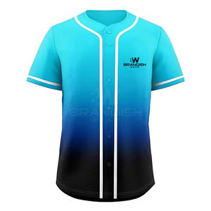 Maillot de baseball en gros pour équipe Maillot de baseball léger à faible quantité minimale de commande Fabriqué au Pakistan pour la vente en ligne - Product Image 1