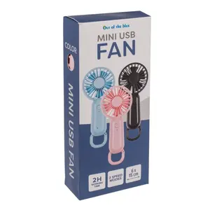 Mini Ventilador USB Portátil, Plegable, Ligero, de Mano, para Casa, Auto, Exterior, Mesa, Caja, Estilo Moderno, Fuente de Alimentación Eléctrica - Product Image 4