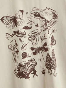 T-shirt en gros, tissu 100% coton doux, impression de haute qualité, sérigraphie, style oversize, t-shirt personnalisé imprimé en sérigraphie - Product Image 4